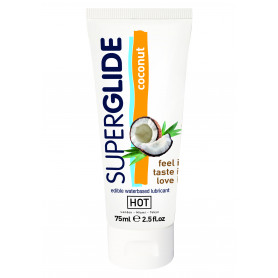 Edibles Superglide Lube edible lubricant 75ml cocconut