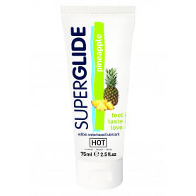Edibles Superglide Lube edible intimate lubricant 75ml pinapple