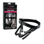 Harness for phallus or vibrator strap on love rider
