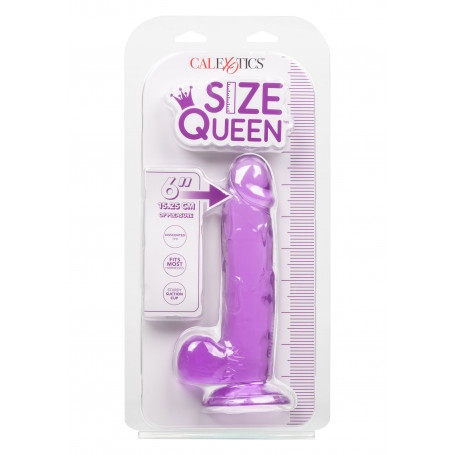Realistic Vaginal Phallus with Queen Size Dong 6 Inch Suction Cup