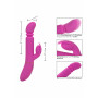 Realistic Vibrator Double Vaginal Clittoris Slim Player