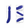 Vibratore in silicone realistico vaginale anale Slim Thumper