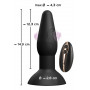 Vibratore anale in silicone anal plug butt vibrante Thumping Rectum Butt Plug