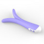 Vibratore vaginale in silicone realistico dopio stimolatore vibrante Aries