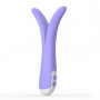 Vibratore vaginale in silicone realistico dopio stimolatore vibrante Aries