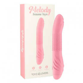 Silicone vaginal vibrator for Melody G-spot