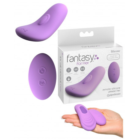 Remote Silicone Please-Her vibratore vaginale con telecomando