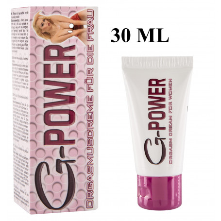 G-Power Orgasm Creme 30ml gel for women