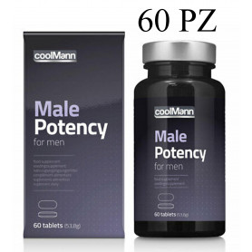 CoolMann Potency Tabs 60pcs Penis Stimulator