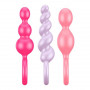 Silicone Phallus Set Plug Booty Call