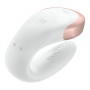 Vibrator Massager Double Love White