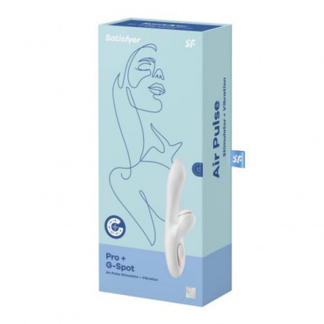 Rabbit vibrator sucking clitoris Satisfyer pro+ g-spot