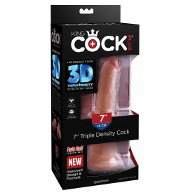 Fallo realistico Triple Density Cock 7 Inch