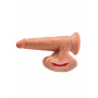 Fake Penis with Suction Cup 3D Cock Swinging Balls 7 Inch