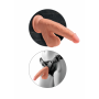 Fake Penis with Suction Cup 3D Cock Swinging Balls 7 Inch