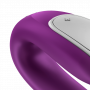 Vibratore per coppia Double Fun Purple con APP