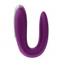 Vibratore per coppia Double Fun Purple con APP