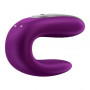 Double Fun Purple couple vibrator with APP