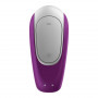 Vibratore per coppia Double Fun Purple con APP