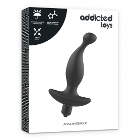 Vibratore anale addicted toys black