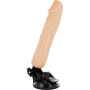 Realistic vibrator with 2 in 1 remote control Phallic sheath BaseCock