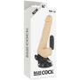 Vibrator with remote control 2 in 1 phallic sheath BASECOCK REALISTIC