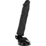Realistic vibrator with remote control 2 in 1 sheath for penis BaseCock