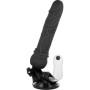 Vibrator with suction cup 2 in 1 realistic phallic sheath BASECOCK