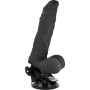 Realistic foldable vibrator with remote control basecock