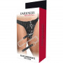 Slip con guinzaglio DARKNESS BLACK UNDERPANTS WITH LEASH