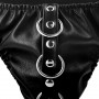 Slip con guinzaglio DARKNESS BLACK UNDERPANTS WITH LEASH