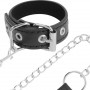 Guinzaglio per pene DARKNESS PENIS RING WITH STRAP