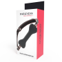 Sadomasochistic bite DARKNESS BONE GAG SILICONE BLACK