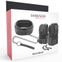 Handcuff Kit with collar DARKNESS LEATHER AND HANDCUFFS BLACK
