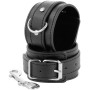 Professional handcuffs DARKNESS BLACK with reinforcement