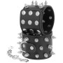 Studed Handcuffs DARKNESS KULLS AND BONES HANDCUFFS WITH SPIKES