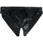 Open bottom DARKNESS OPEN CROTHLESS PANTIES ONE SIZE