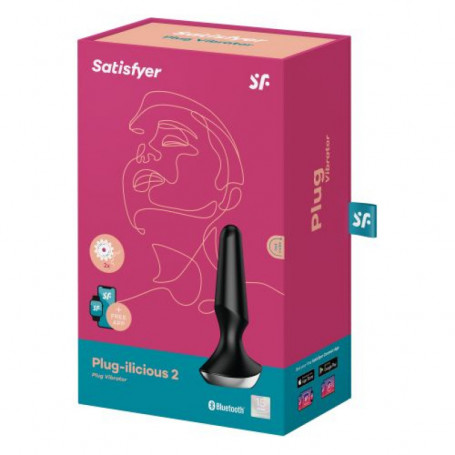 vibrator Plug ilicious 2 Black