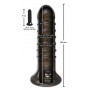 Guaina fallica indossabile per pene Dick ball sleeve con apertura testicoli