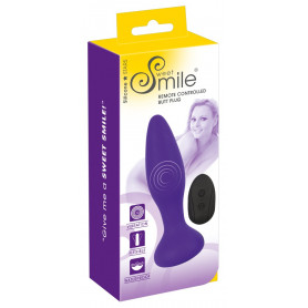 Vibratore anale ricaricabile RC Butt Plug