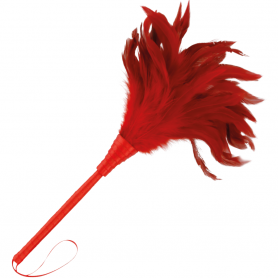 Whip DARKNESS RED FEATHER 24CM