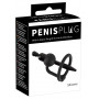 Phallic Ring with Penis Plug with a Glans Ring