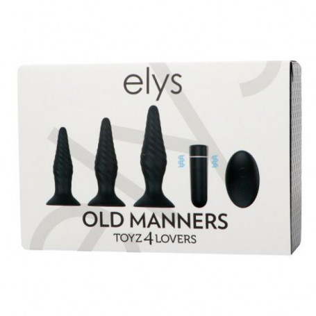 Vibrator Set Vibrating Plug Old Manners