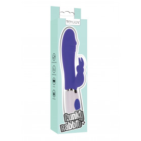 Funky Rabbit violet vaginal vibrator