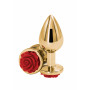 Plug anale Rose Buttplug Red Medium