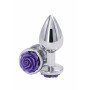 Anal Plug Rose Buttplug purple Medium