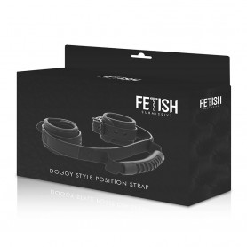 Manette FETISH SUBMISSIVE CUFFS WITH PULLER