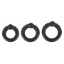 Anello fallico Silicone Steel Rings kit