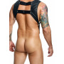 Imbracatura con anello fallico DNGEON Top Cockring Harness