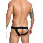 Black phallic ring briefs DNGEON Cockring Jockstrap